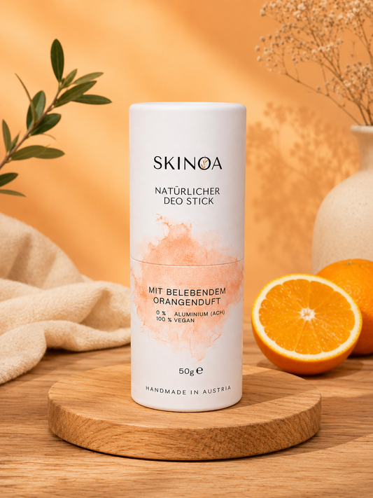 Natürliches Deodorant mit Orangenöl